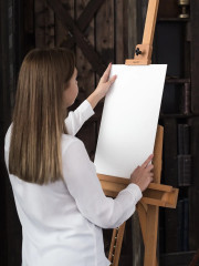 Холст на картоне - Фото 1