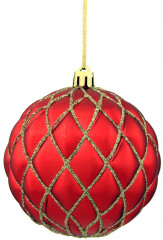 Набор шаров ёлочных «Золотая сетка» - Фото 2