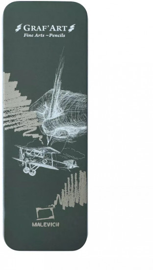 Набор карандашей чернографитных матовых