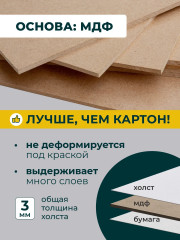 Набор холстов на картоне - Фото 3