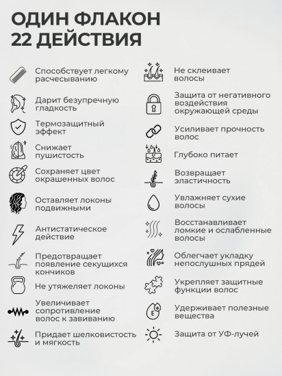 Крем-спрей для волос мультифункциональный