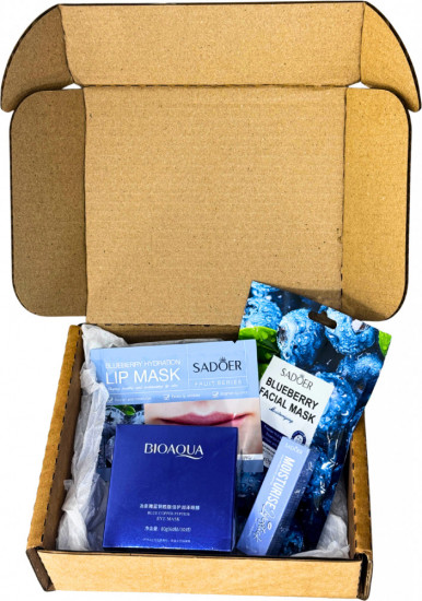 Набор уходовой косметики для лица «Черничный»