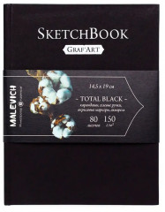 Скетчбук для графики «Total Black» - Фото 6