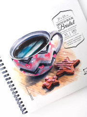 Скетчбук для графики и маркеров - Фото 6