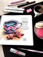 Скетчбук для графики и маркеров - Фото 15