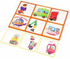 Лото для малышей «Машинки. Найди половинку» - Фото 5