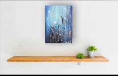 Картина фактурная авторская «Сон степи» - Фото 6