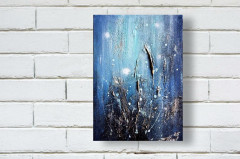 Картина фактурная авторская «Сон степи» - Фото 5