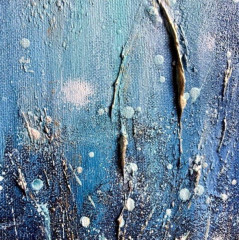 Картина фактурная авторская «Сон степи» - Фото 2