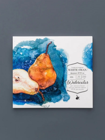 Склейка для акварели «White Swan»