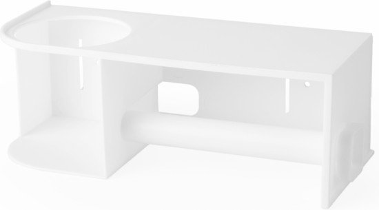 Держатель для туалетной бумаги с полкой