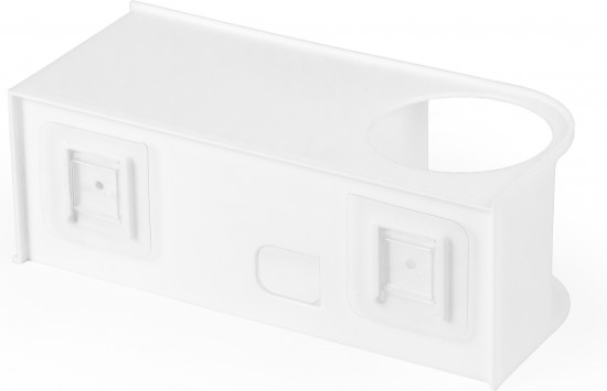 Держатель для туалетной бумаги с полкой