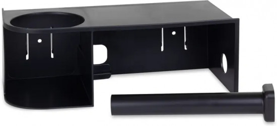 Держатель для туалетной бумаги с полкой