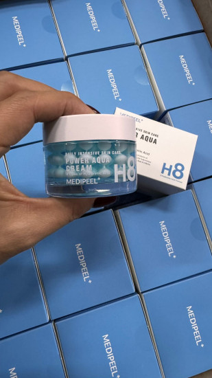 Увлажняющий крем с голубыми пептидными капсулами «Power Aqua Cream»