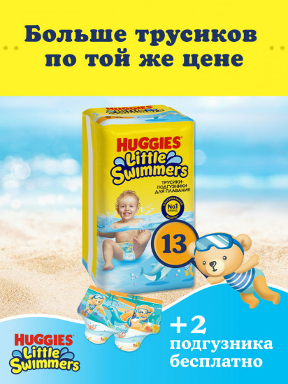 Трусики-подгузники для плавания