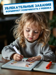 Многоразовая тетрадь с маркером. Лабиринты и линии - Фото 7