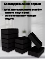 Набор губок хозяйственных «Platinum» - Фото 1