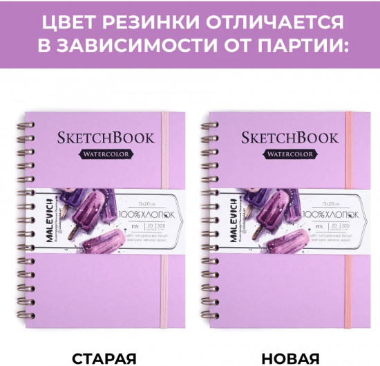 Скетчбук для акварели