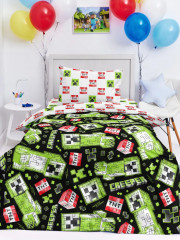 Комплект постельного белья «Minecraft. Крипер» - Фото 2