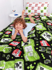 Комплект постельного белья «Minecraft. Крипер» - Фото 5