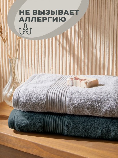 Комплект махровых полотенец