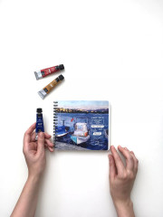 Скетчбук для акрила, гуаши и смешанных техник - Фото 4