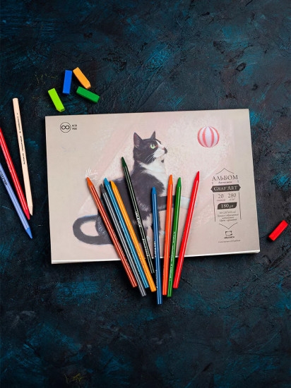 Альбом для пастели с абразивным покрытием