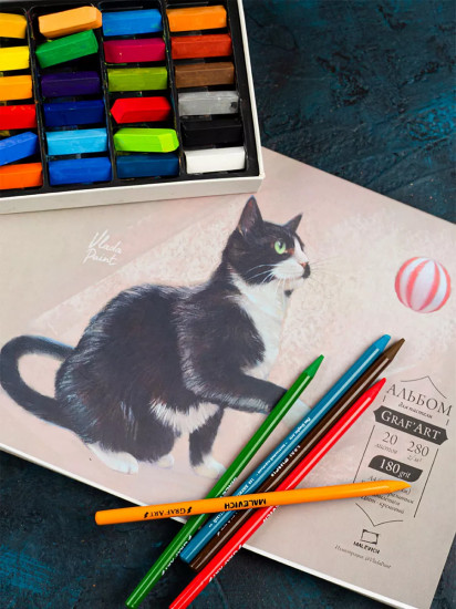 Альбом для пастели с абразивным покрытием