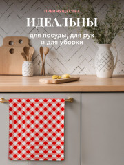 Комплект полотенец вафельных «Sweet strawberry» - Фото 9