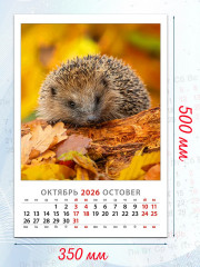 Календарь настенный на 2026 год «Календарь природы» - Фото 2