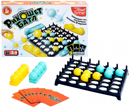 Игра настольная «Рикошет Батл»