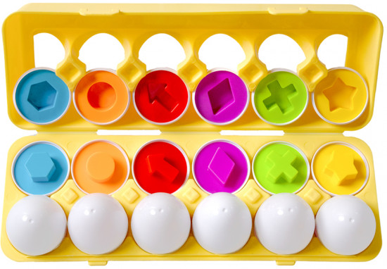 Сортер «Яйца. Фигуры и формы»
