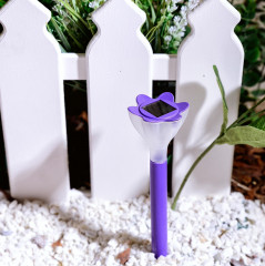 Светильник садовый на солнечной батарее «Purple crocus» - Фото 4