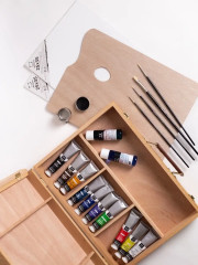 Набор масляных красок в подарочном кейсе - Фото 11