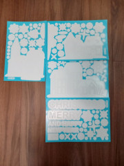 Новогодняя наклейка «Рождественские дома» - Фото 1