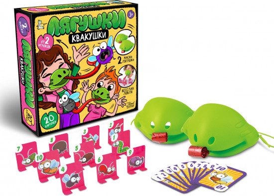 Игра настольная «Лягушки-Квакушки»