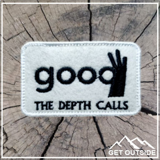 Шеврон «Good. The depth calls. Все в порядке! Глубина зовет»