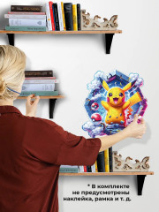 Пазл деревянный «Пикачу» - Фото 7