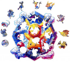 Пазл деревянный «Пикачу» - Фото 10