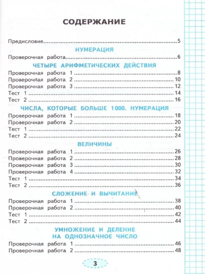 Математика. 4 класс. Проверочные работы