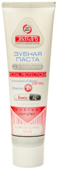 Зубная паста с серебром «Total Protection»