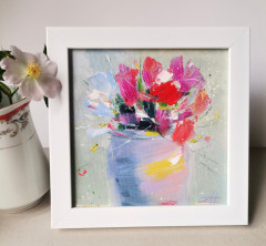 Картина маслом «Пробуждение цвета» - Фото 1