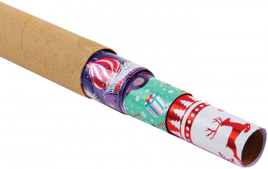 Набор упаковочной бумаги «HoHo XMAS»