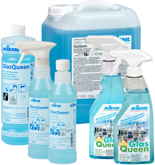 Готовый очиститель для стеклянных поверхностей «GlasQueen»