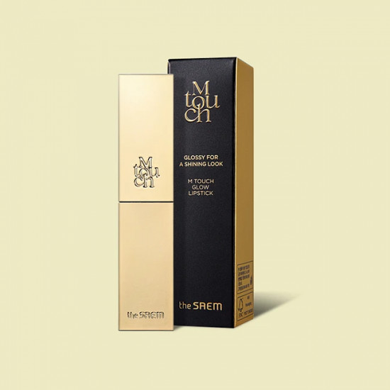 Помада для губ с шиммером «M Touch Shine Lipstick», тон PK03 Mellow pink