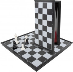 Шахматы, шашки, нарды магнитные 3 в 1 - Фото 2