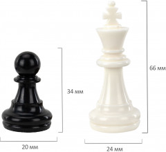 Шахматы, шашки, нарды магнитные 3 в 1 - Фото 6