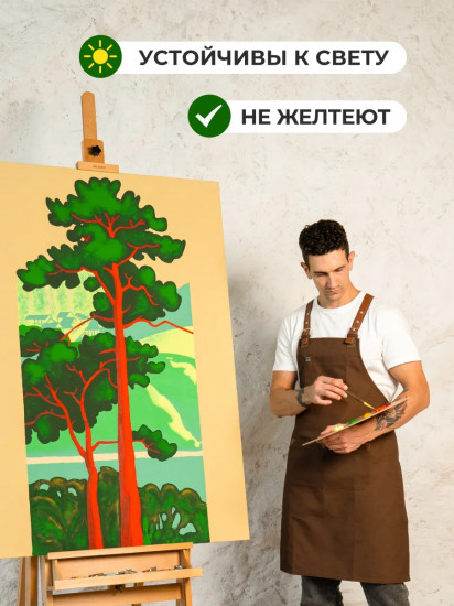 Краска акриловая матовая «Acrylic», 007 Белила титановые