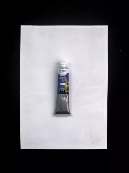 Гуашь художественная, №120 белила титановые