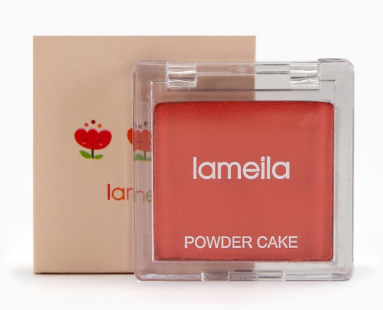 Румяна для лица прессованные, оттенок 1 Персиковый